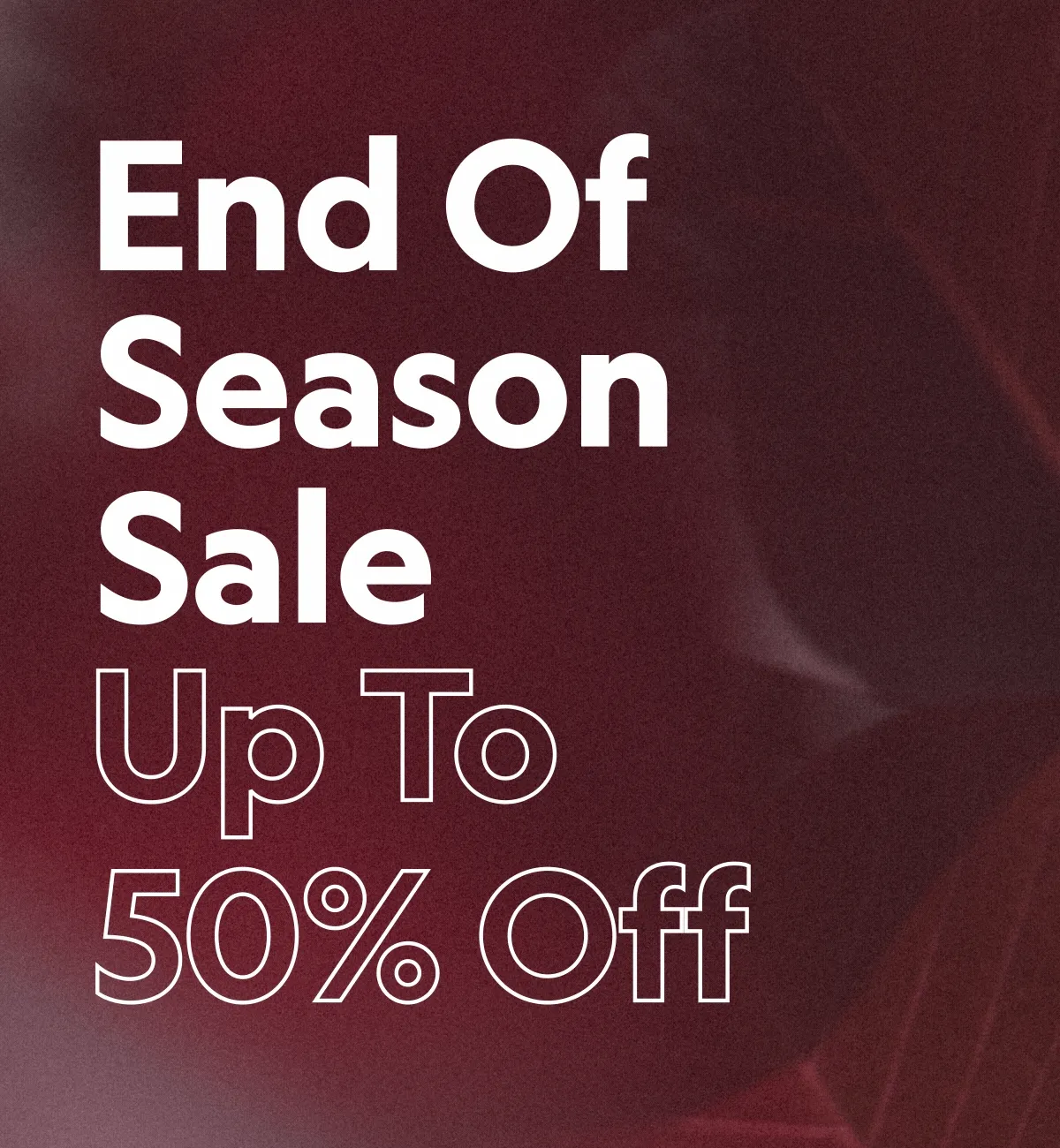 50% off sale