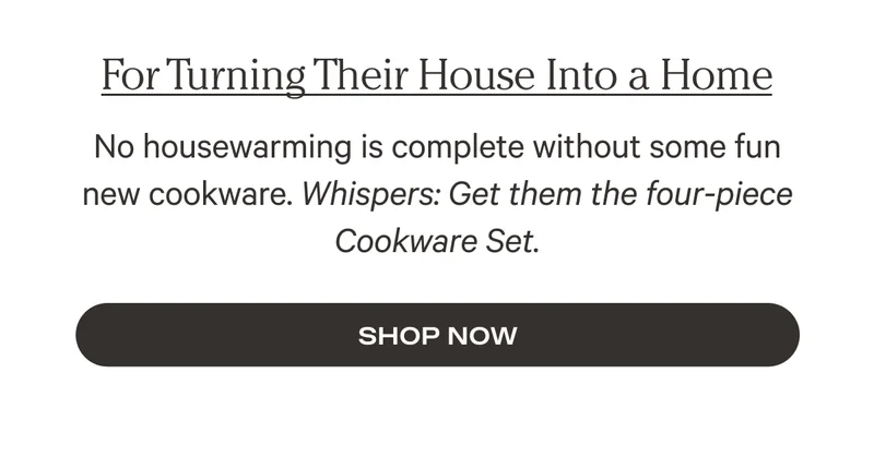 For Turning Their House in a Home