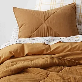 Supersoft Kids Brulee Brown Gauze Cotton Quilt