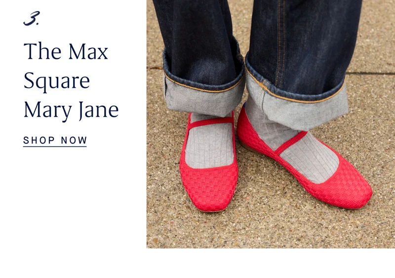3. The Max Square Mary Jane SHOP NOW 3. The Max Square Mary Jane SHOP NOW