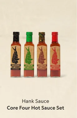 Core Four Hot Sauce Set