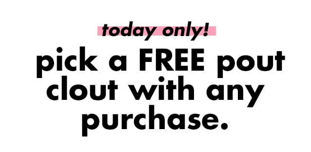 today only!