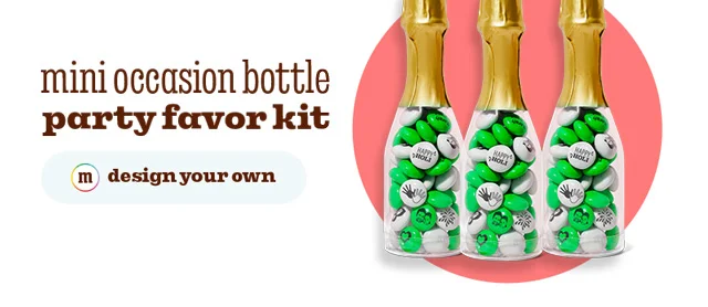 MINI OCCASION BOTTLE PARTY FAVOR KIT