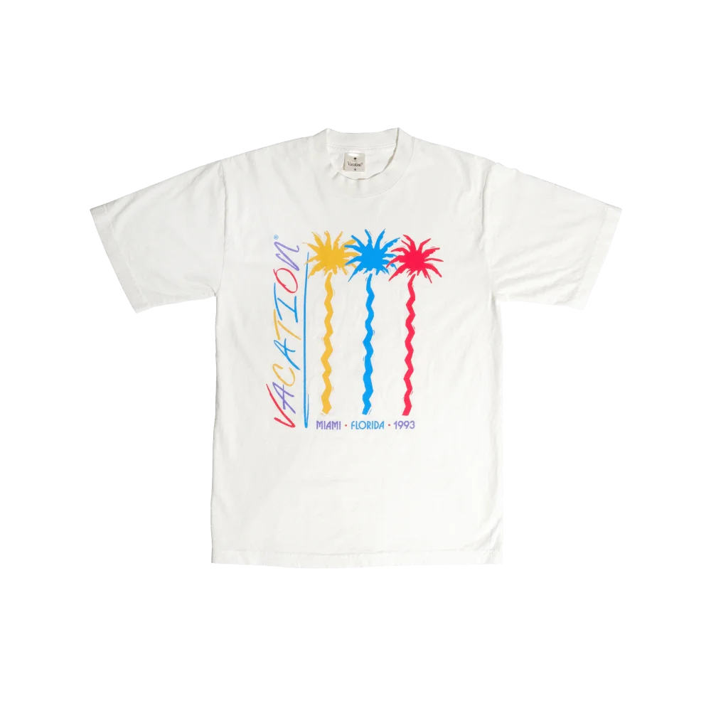 Image of Vacation® Jazz Palms White T-Shirt