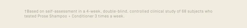 Based on a self-assessment in a 4-week, double-blind, controlled clinical study of 68 subjects.