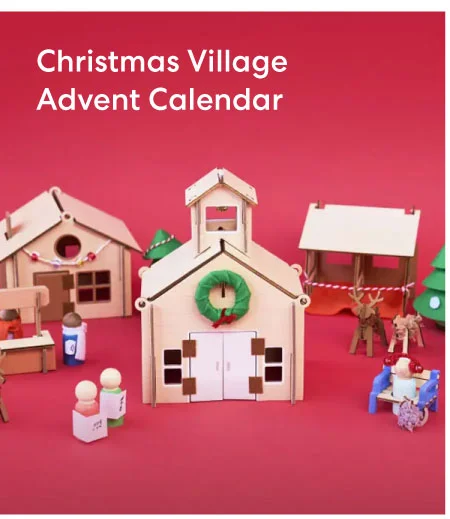 Christmas Village Advent Calendar