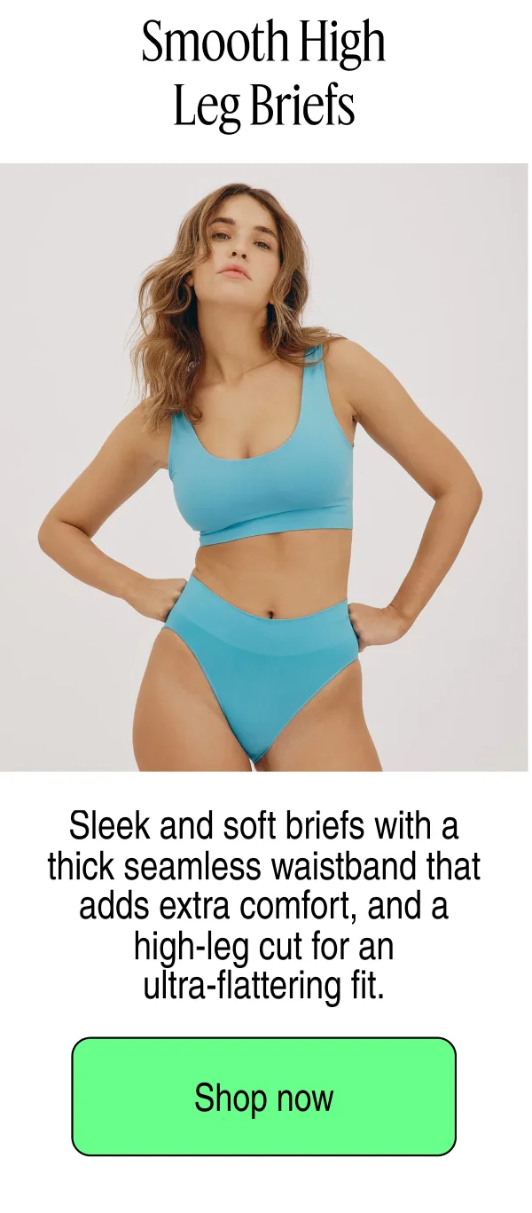 Smooth High Leg Briefs | Shop now