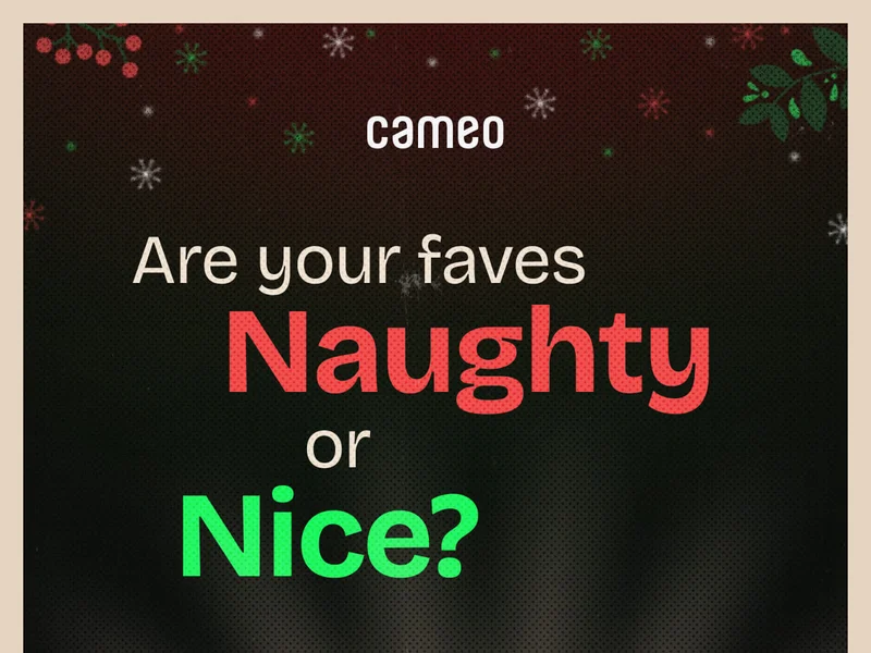 Are your faves Naughty or Nice?