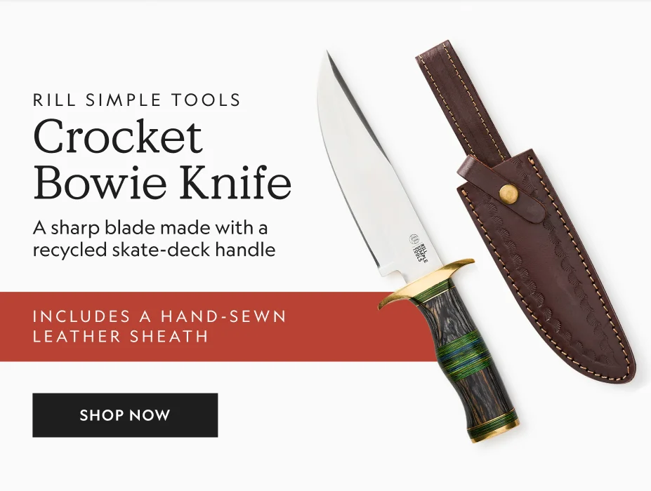Crocket Bowie Knife