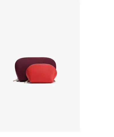 Travel Case Set Cherry/ Red