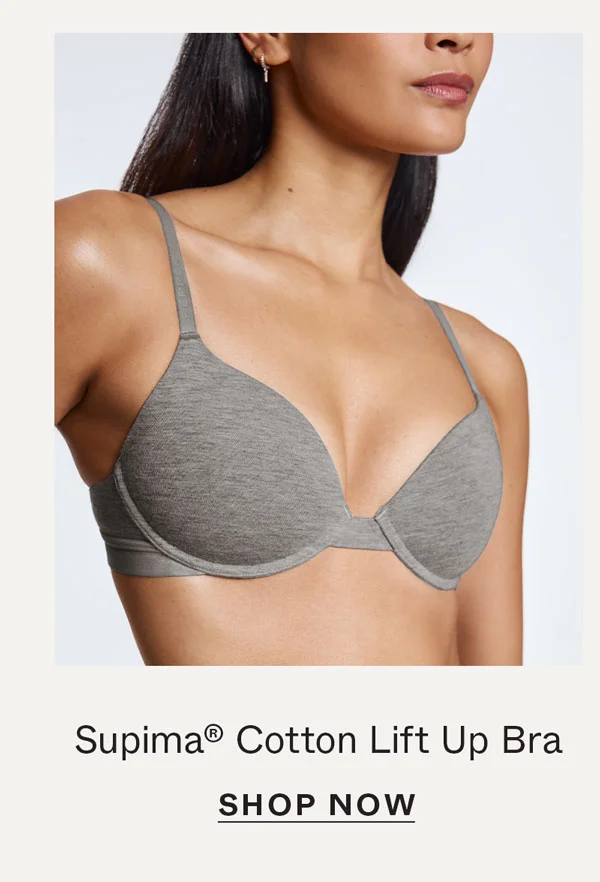 Supima® Cotton Lift Up Bra