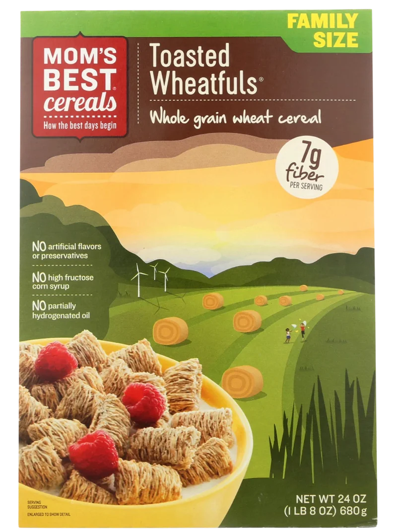 Image of Mom's Best Toasted Wheatfuls Cereal