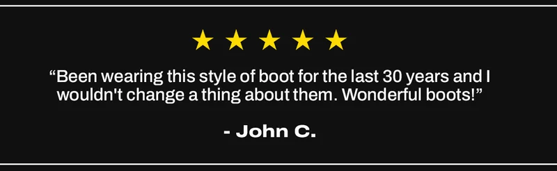 A quote about 1460 boots