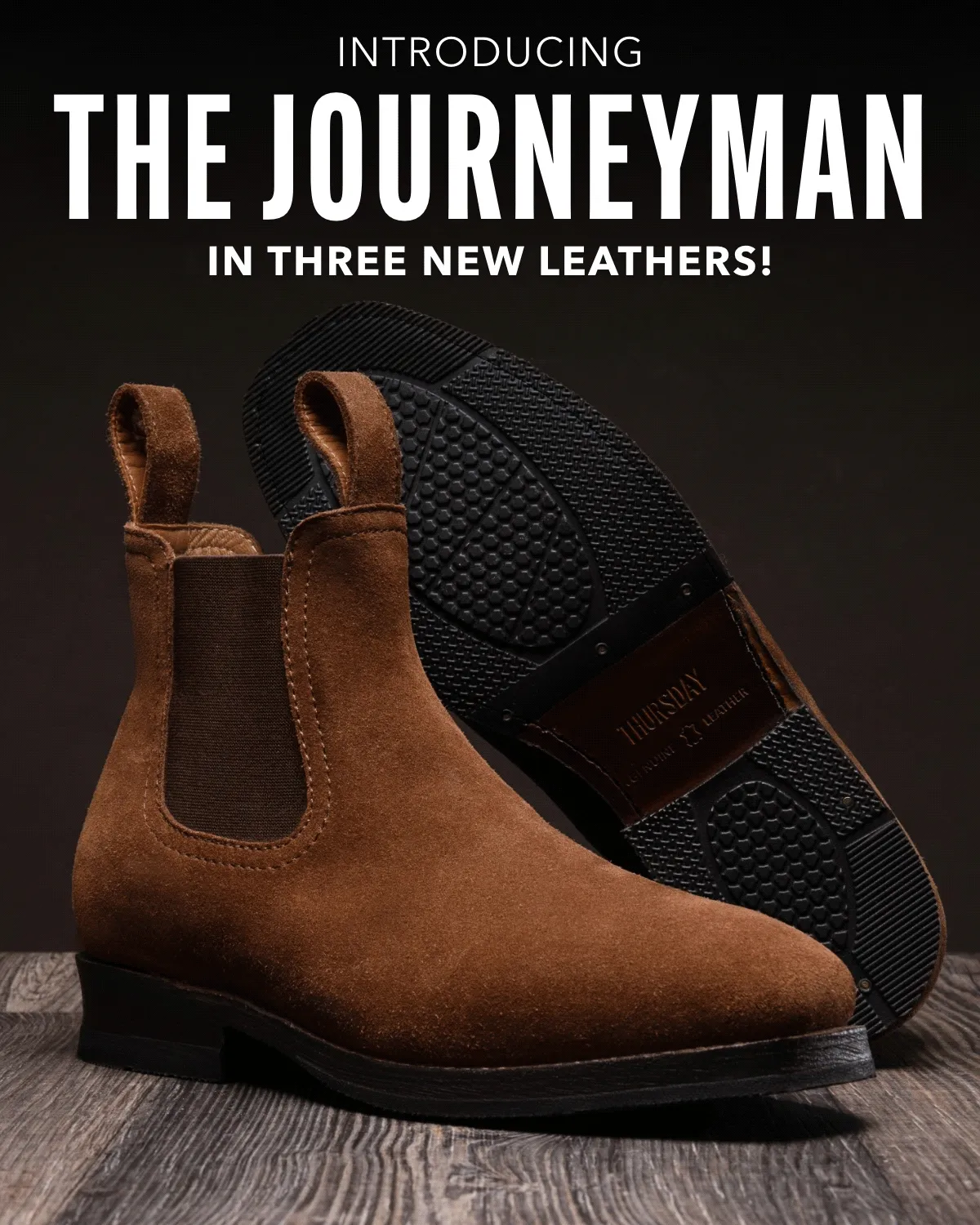 The Journeyman In Three New Leathers!