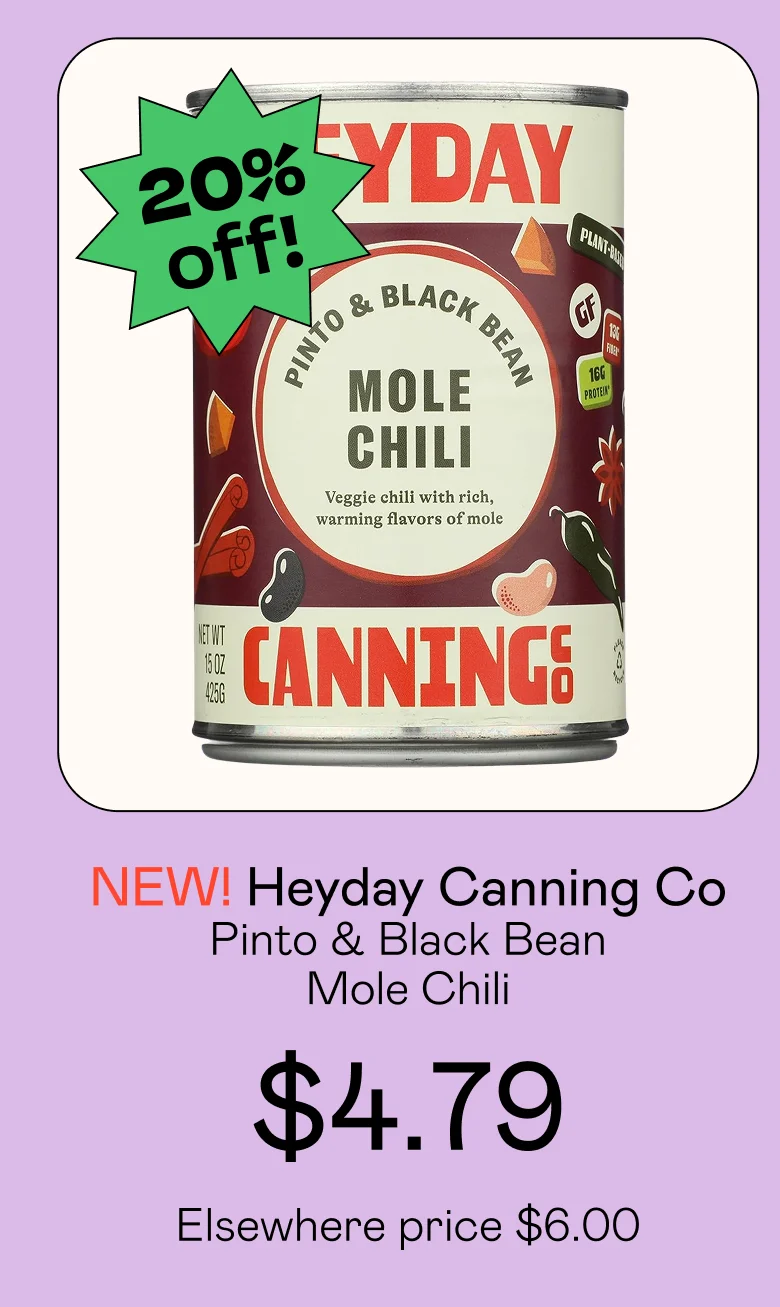 Pinto & Black Bean Mole Chili