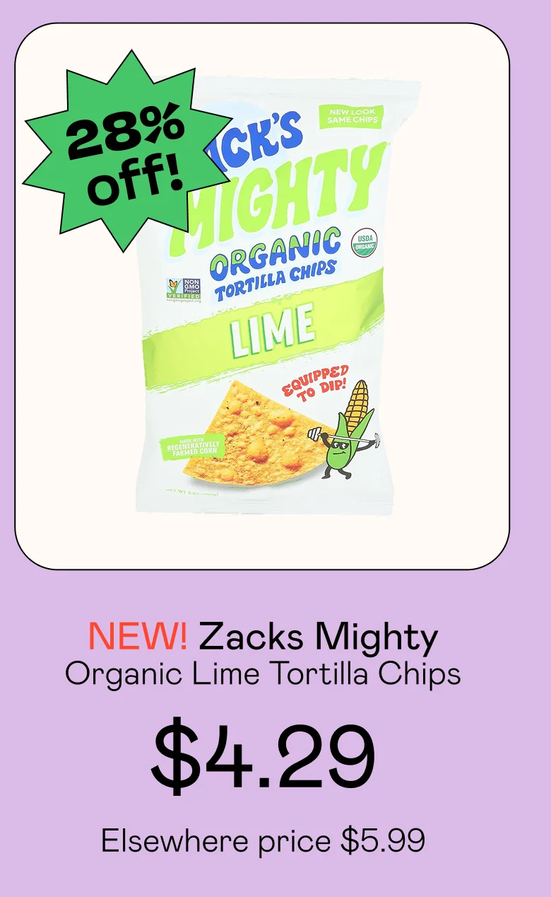 Organic Lime Tortilla Chips