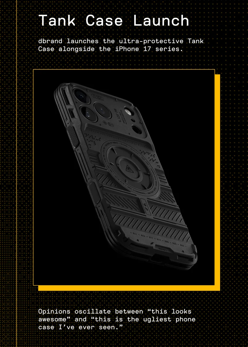 September: Tank Case Launch