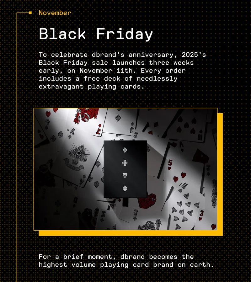 November: Black Friday