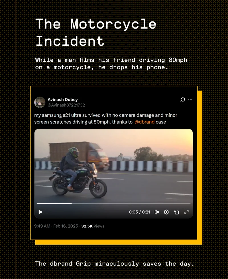 February: The Motorcycle Incident