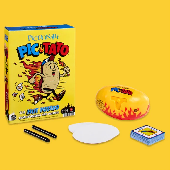 Pictionary Pic-Tato Hot Potato Game