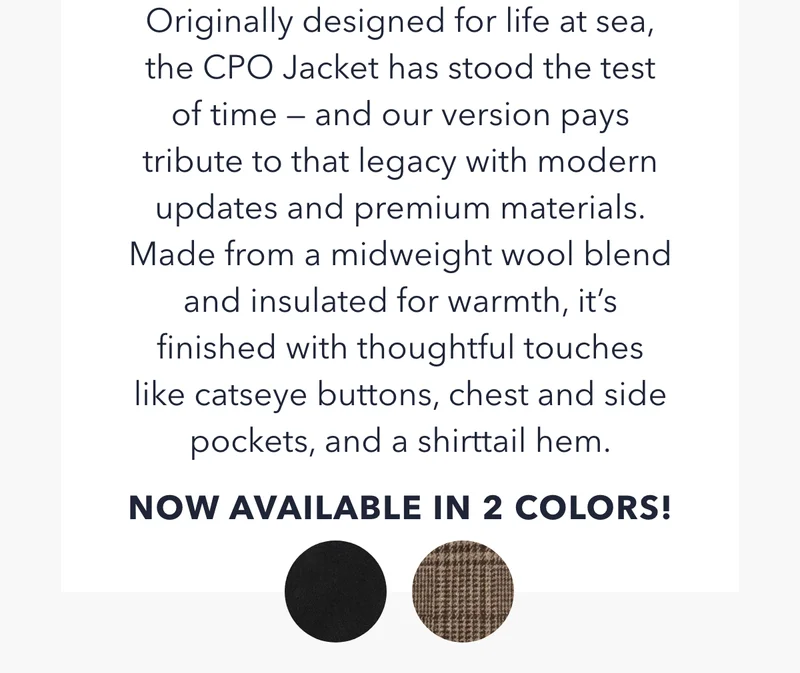 Now Available In 2 Colors!