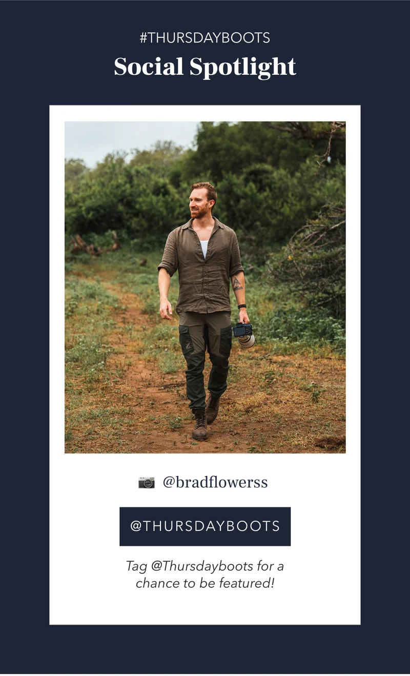 Follow us @Thursdayboots