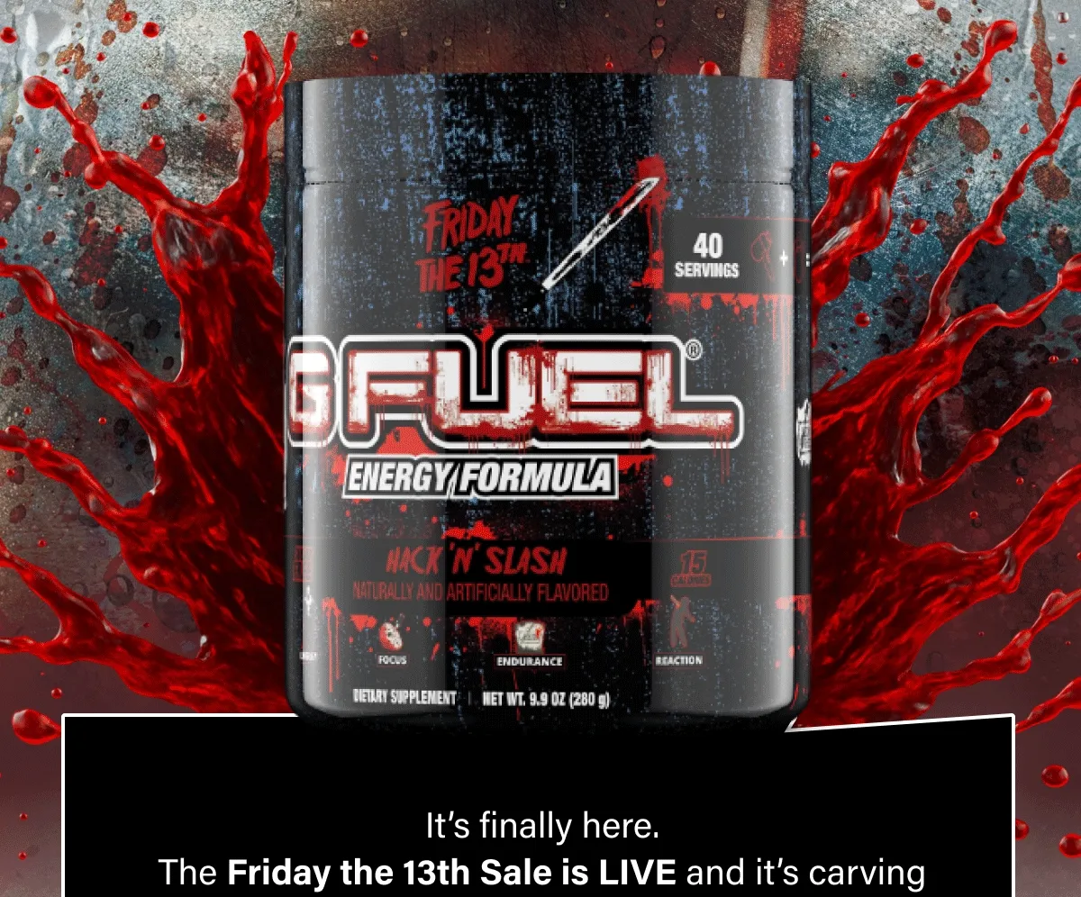 Friday the 13th Sale is LIVE