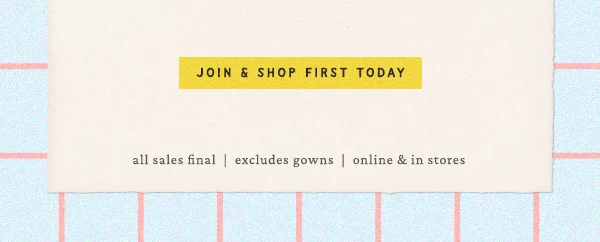 join and shop first today