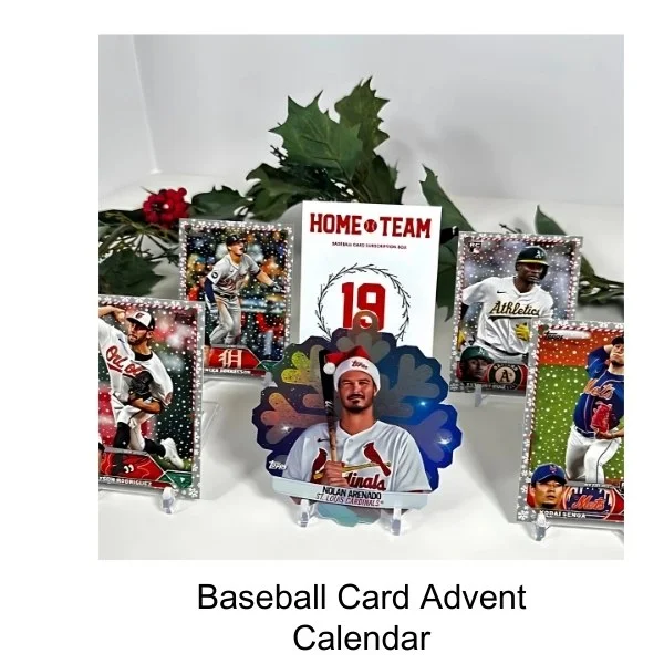 Baseball Card Advent Calendar
