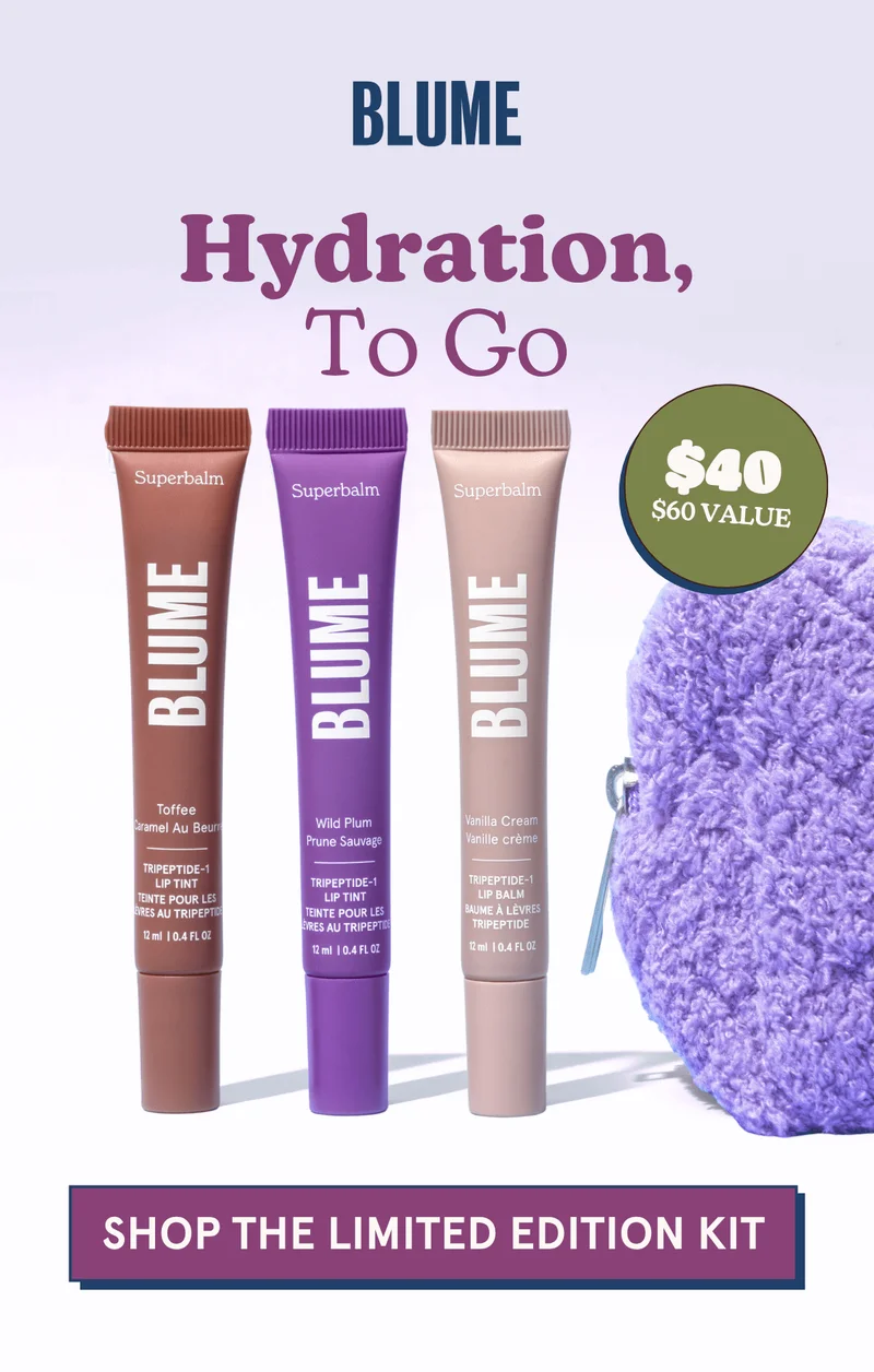 BLUME: Hydration, To Go [SHOP THE LIMITED EDITION KIT] $40, $60 Value