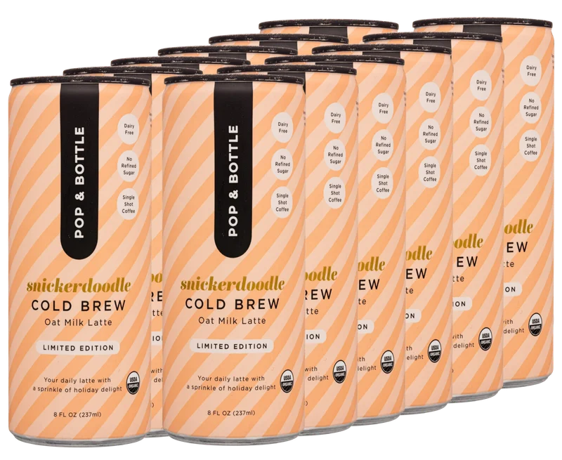 Image of Pop & Bottle Snickerdoodle Oat Latte (12 Pack)