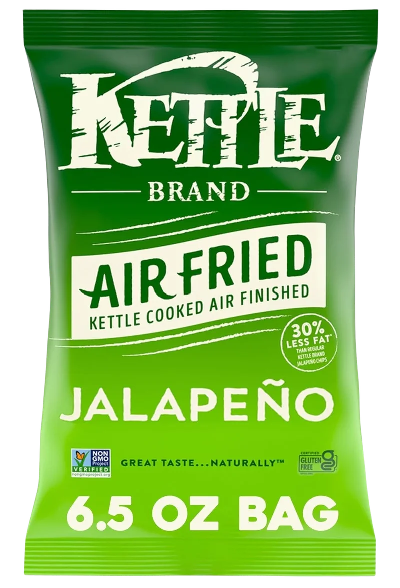 Image of Kettle Brand Air Fried Jalapeno Chips