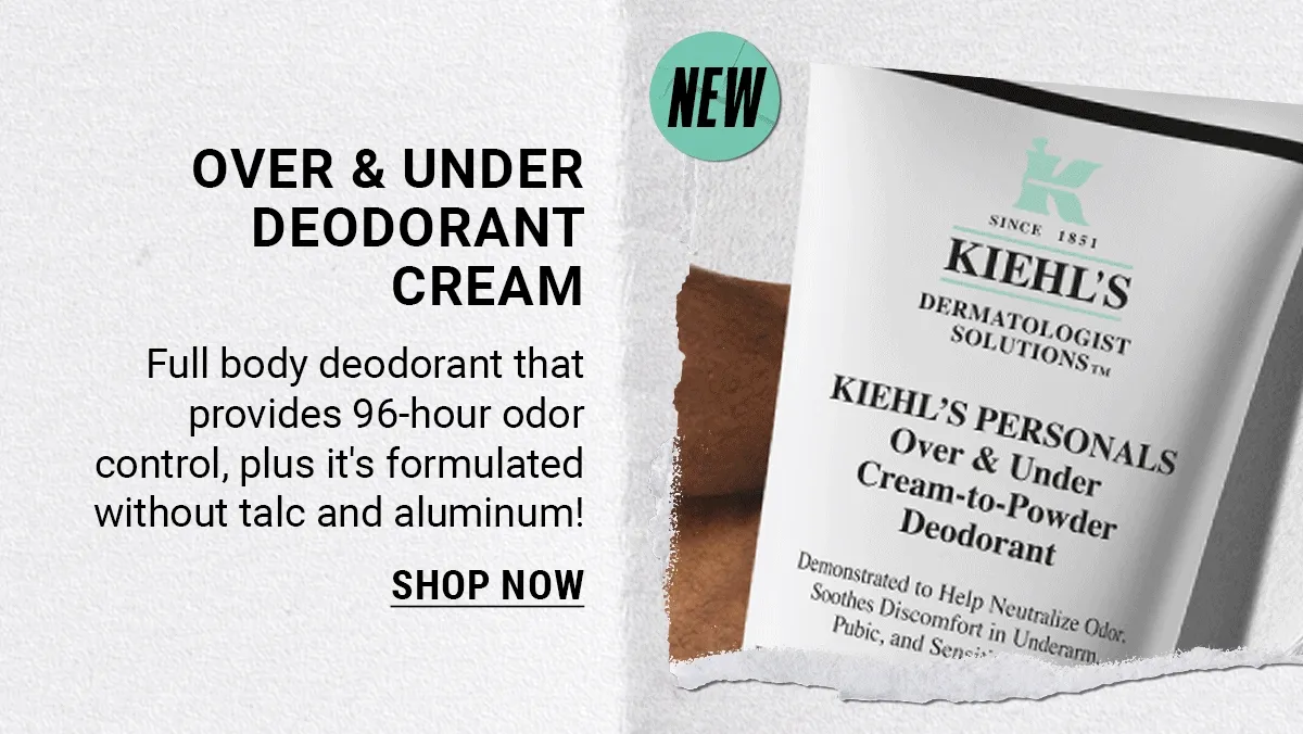 Over & Under Deodorant Cream