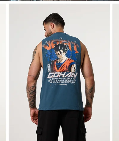 Vanquish DBS Gohan Blue Sleeveless T-Shirt