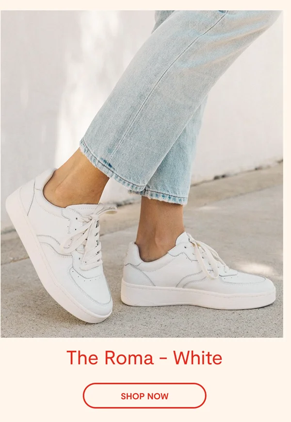 The Roma Sneaker - White