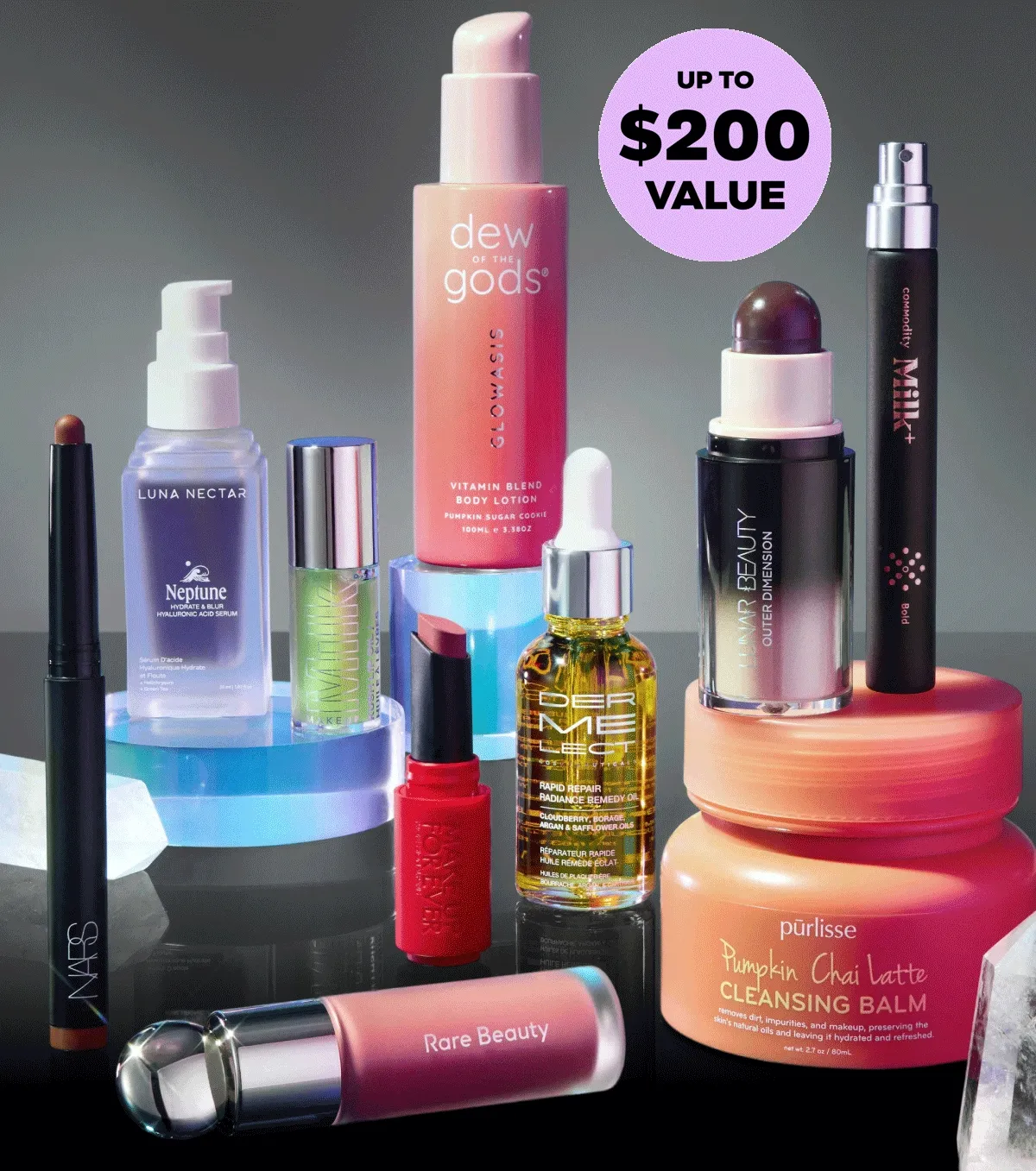 UP TO $200 VALUE - YOU CHOOSE 3