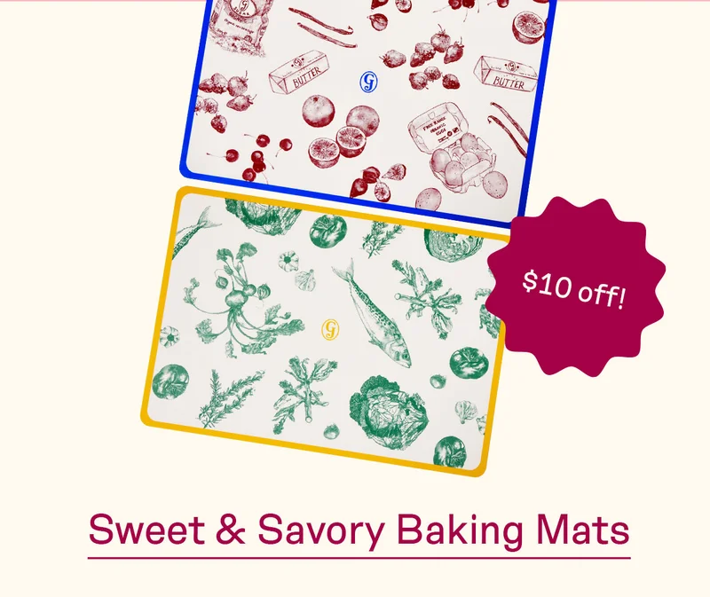 Shop the Sweet & Savory Baking Mats