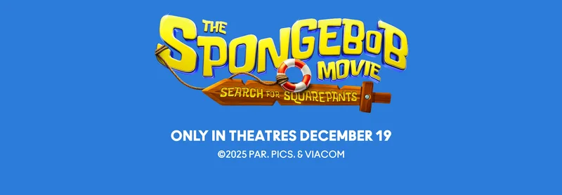 Catch The Spongebob Movie Search for Squarepants only in theatres December 19th.