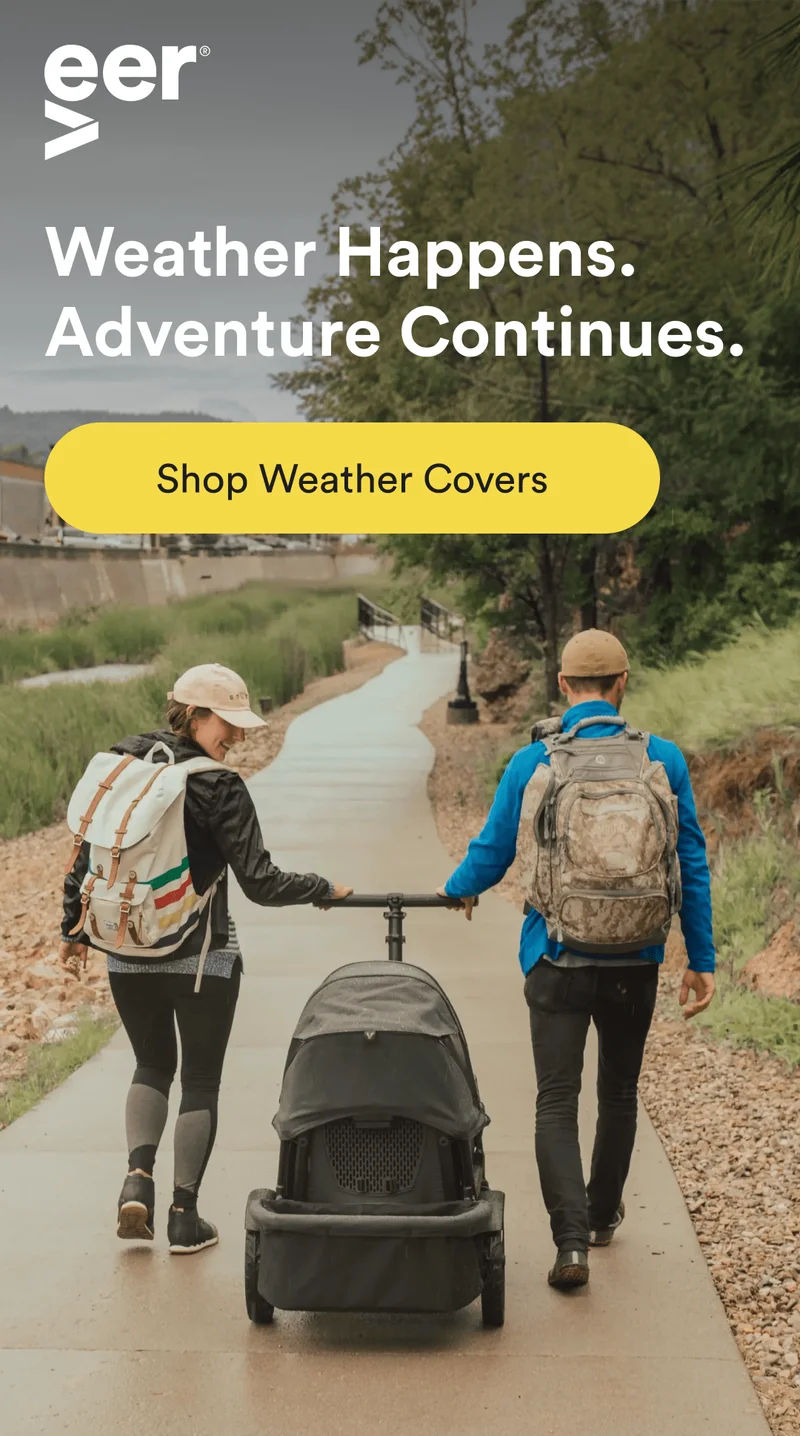 weather happens. adventure continues. - shop weather covers