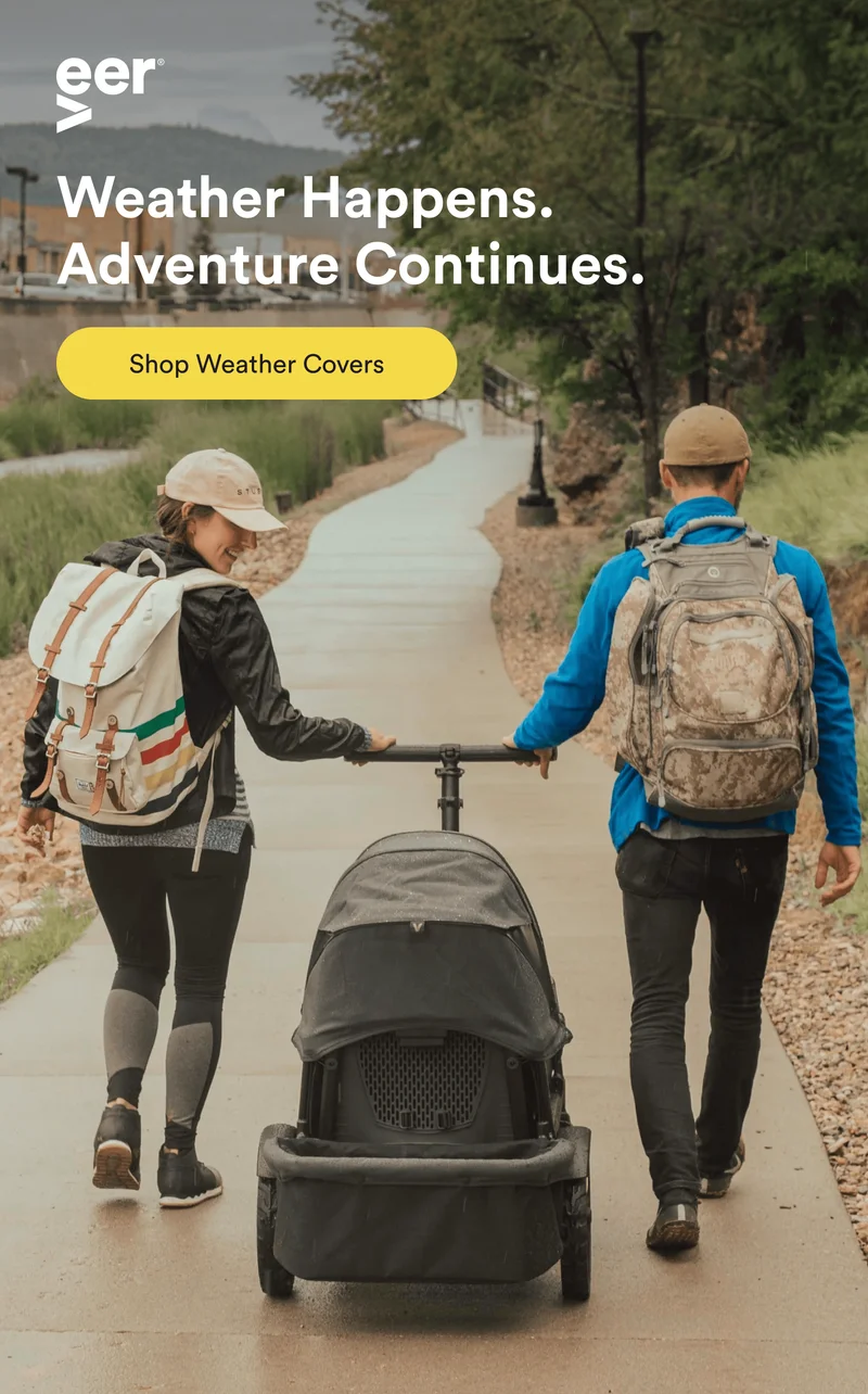 weather happens. adventure continues. - shop weather covers