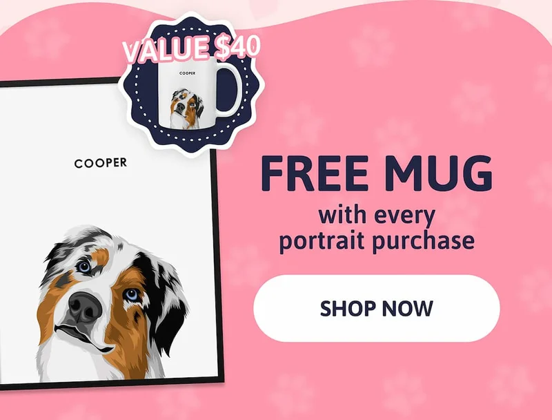 FREE Mug with every portrait purchase