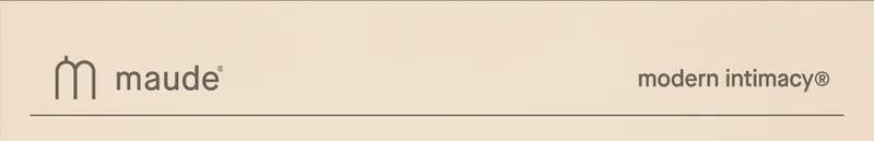 maude | modern intimacy