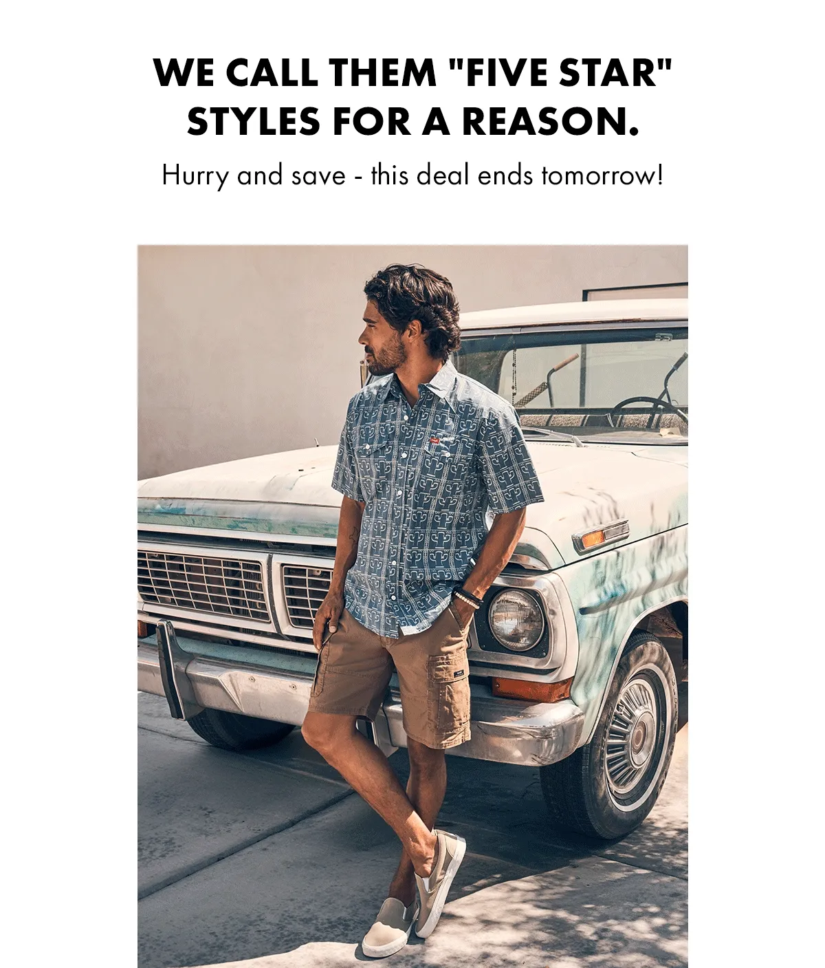 We call them "Five Star" styles for a reason.  Hurry and save - this deal ends tomorrow!