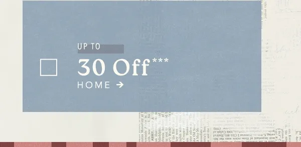 up to 30 off furniture, decor, candles, and more