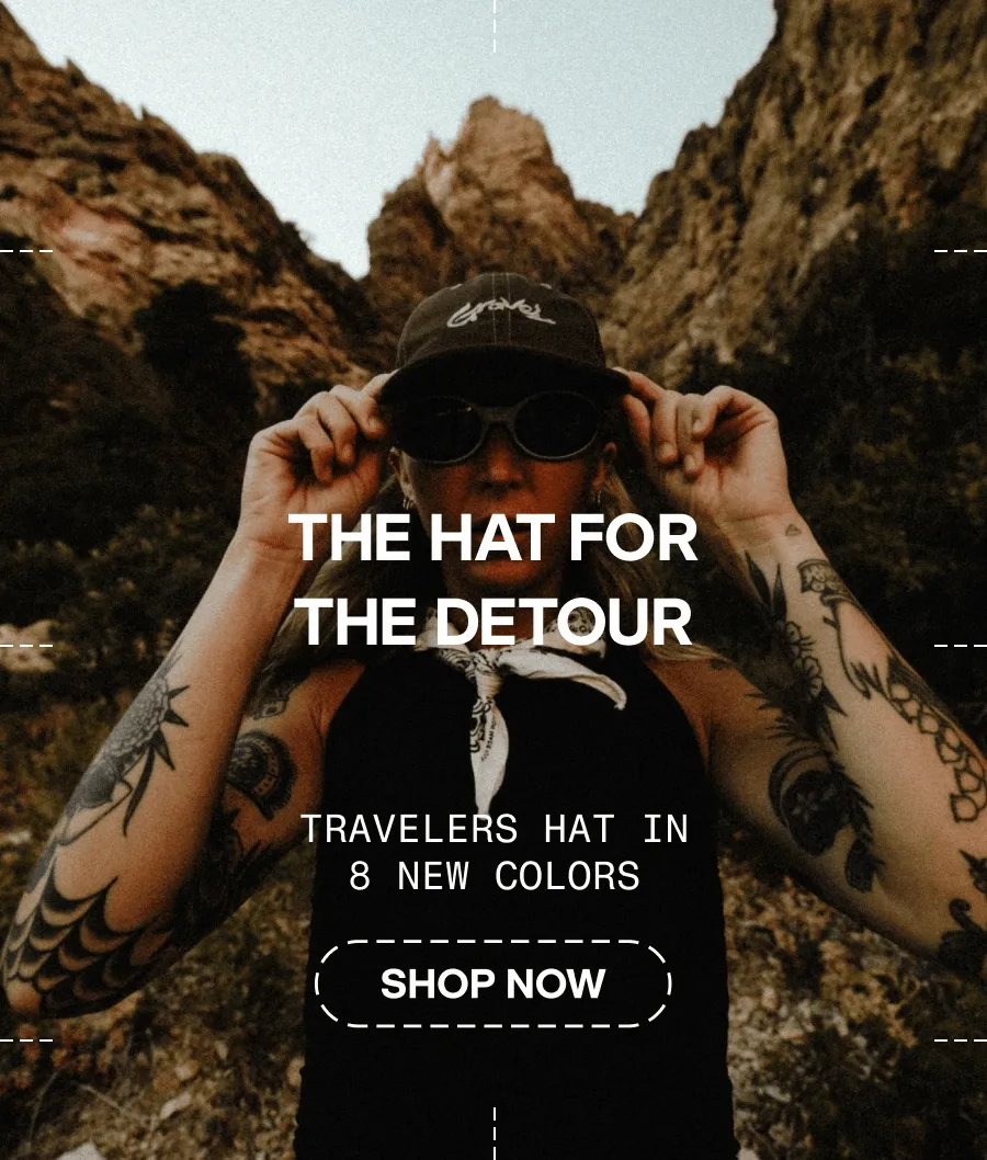 Gravel | Shop Travel Hats