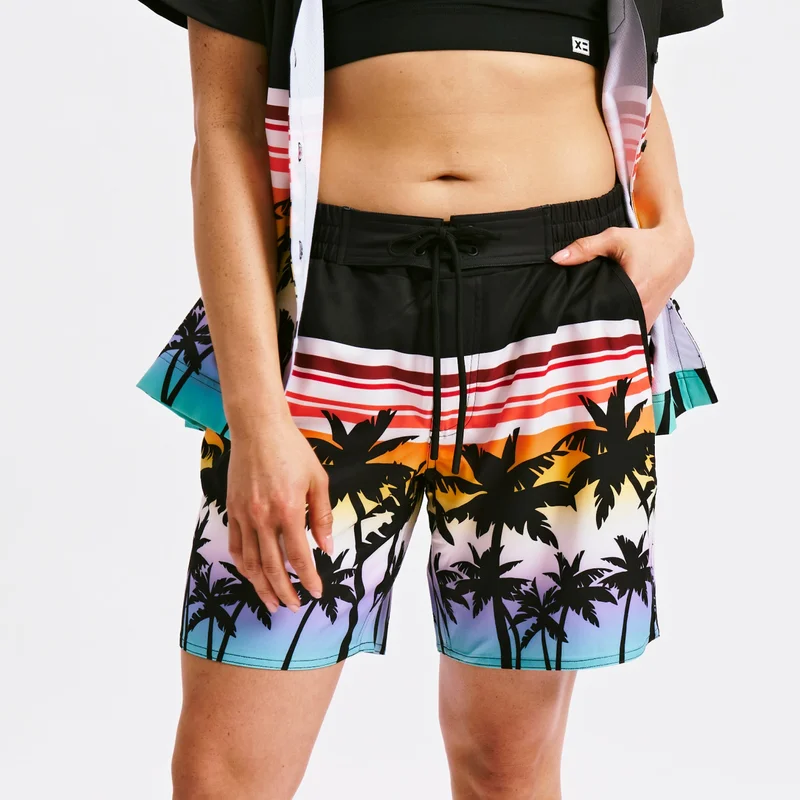Image of Swim 7" Heritage Board Shorts - Hawaiian Heat