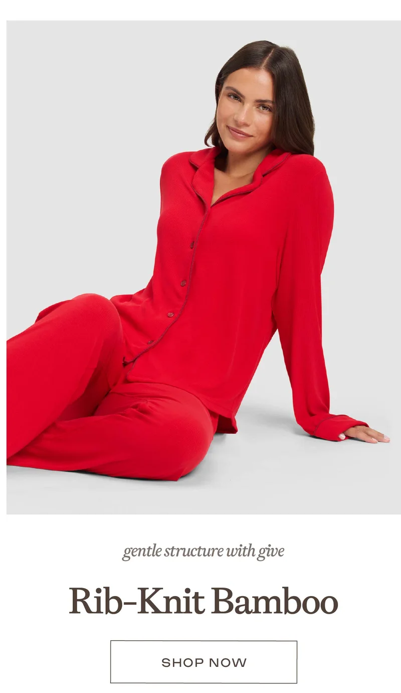 Rib-Knit Bamboo - Shop Now Rib-Knit Bamboo - Shop Now