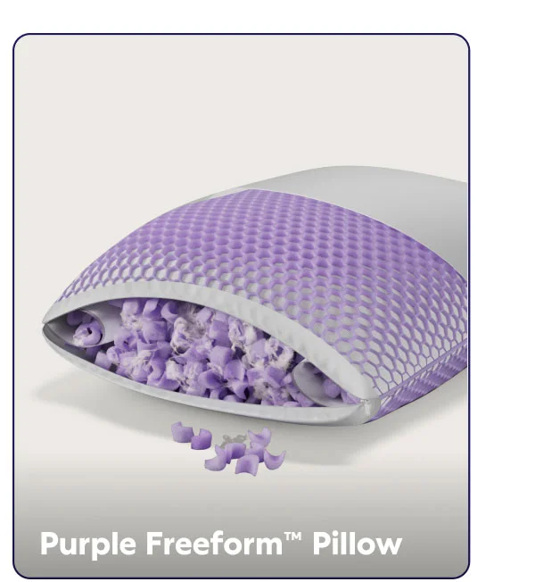 Purple Freeform™ Pillow