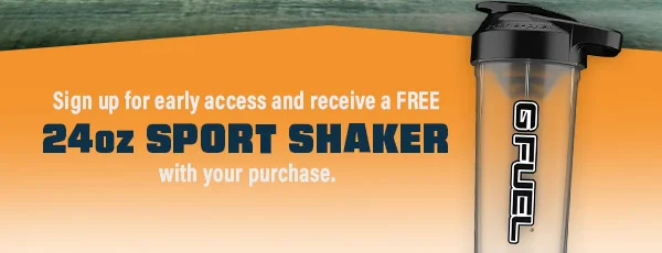 FREE 24 OZ SPORT SHAKER!