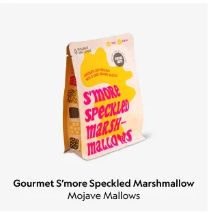 Gourmet S'more Speckled Marshmallow